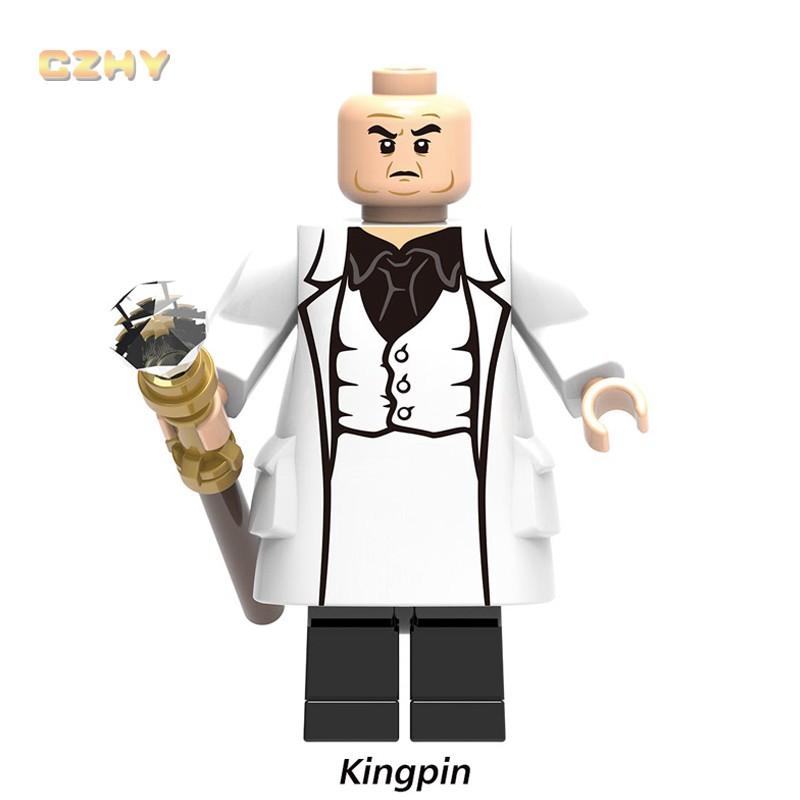Minifigures Super Heroes Kingpin Toys Sets for Children Gifts X0270