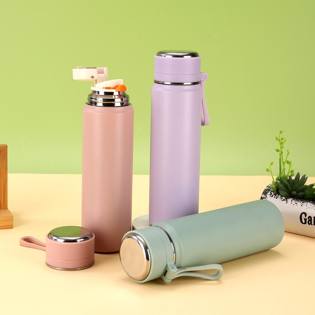 Простая Новая Нержавеющая Вакуумная Кружка Стильная Студенческая Кружка для Воды Портативная для Улицы Автомобильная Кружка для Воды Прочная Долговечная Полезная