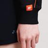 245Tl007F Черный Полуночный Женский Укороченный Худи