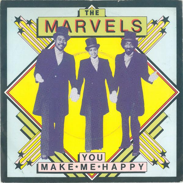 7-дюймовая пластинка MARVELS You Make Me Happy BP373 Ballistic Recor 1980 UK Регги Ска Даб Б/у