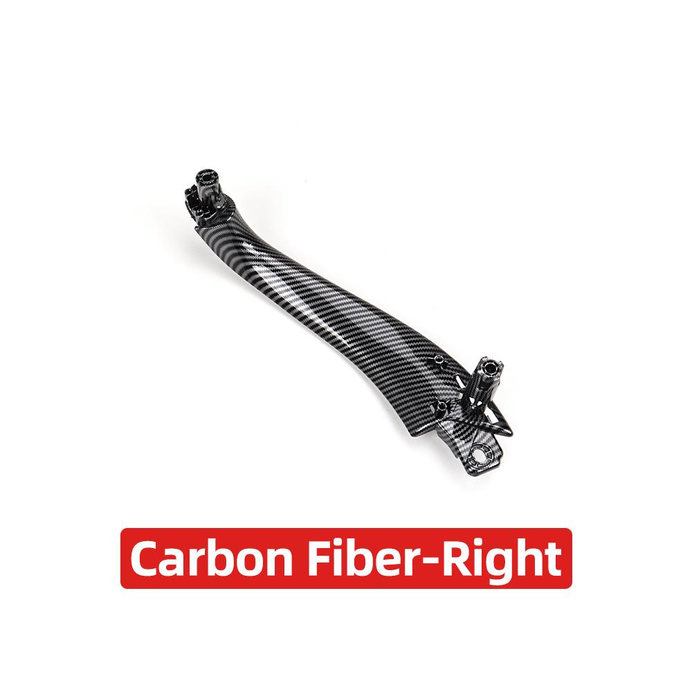 For BMW X3 X4 G01 G02 G08 Carbon Fiber Car Inside Interior Handle Inner Door Pull Trim Left Right Auto Accessories LHD RHD
