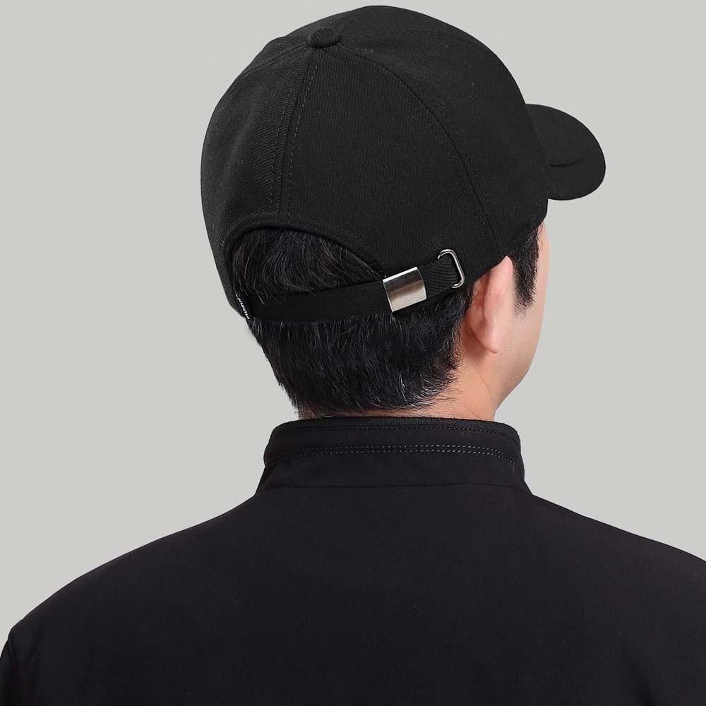 Korean Style Men Peaked Hat Sunscreen Simple Sunshade Casquette Solid Color Baseball Cap Daily
