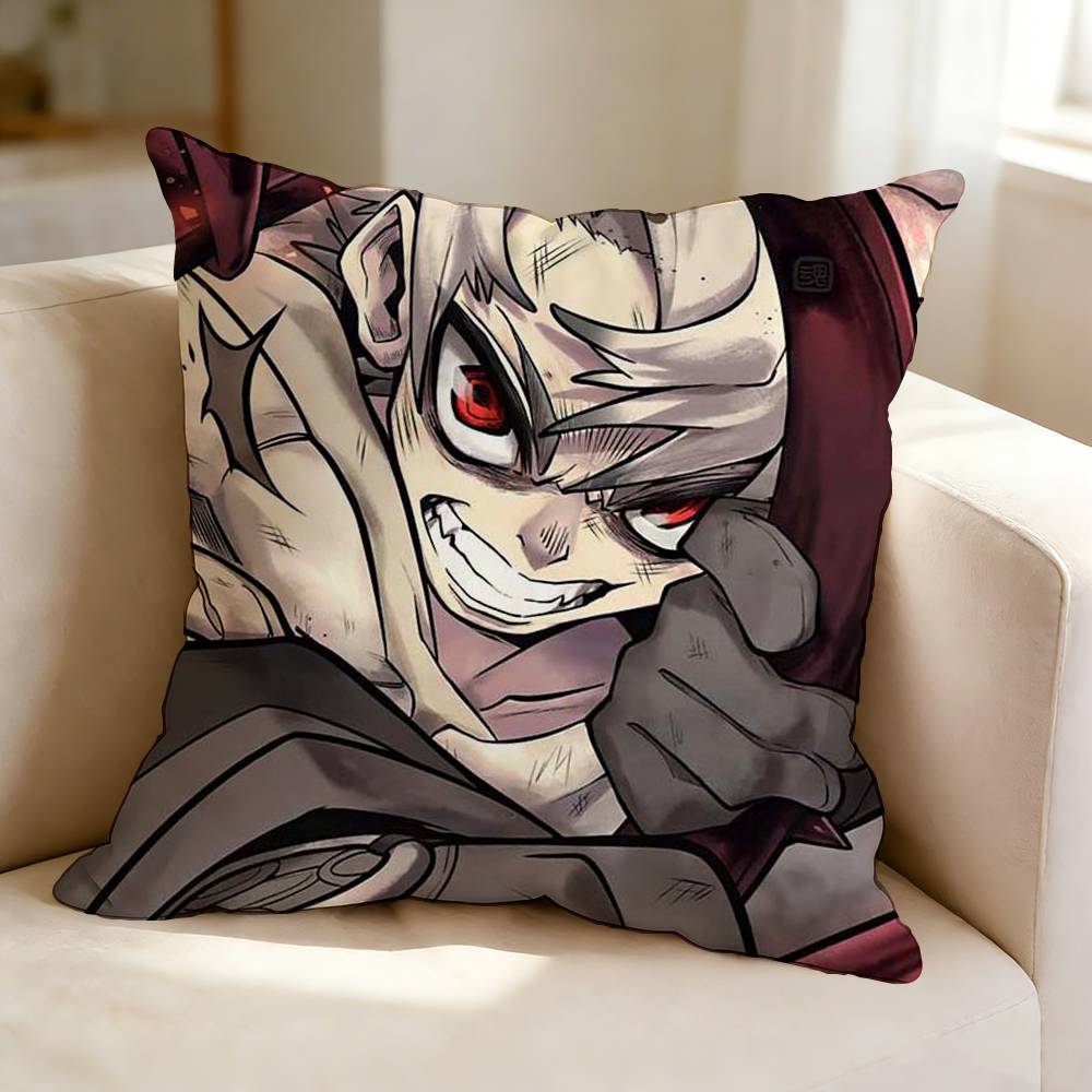 Anime GGachiakuta Cool RRudo SSurebrec Square DoubleSided printed Pillow Case Bedroom Bedside Pillow Sofa Cushion Cover