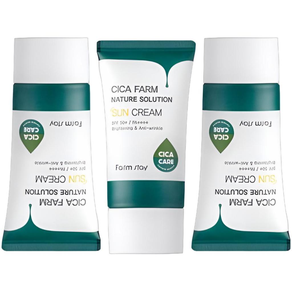 Farmstay Cica Farm Nature Solution Sun Cream SPF 50+/PA++++ 50g