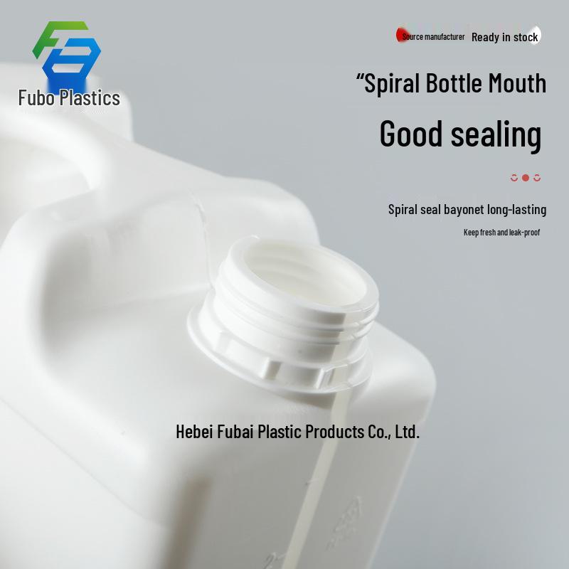 2.5 Liter Acid & Alkali Resistant Square PE Barrel - Thickened Plastic Engine Oil & Waste Liquid Bucket with Handle