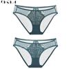 DKGEA Sexy Underwear Low-Rise Panties Women Transparent Lace Briefs