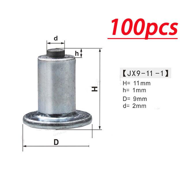 100 Pcs Set Universal Car Truck Tire Stud Spike Wheel Tyres Snow Chains Stud