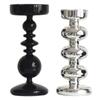 Elegant Minimalist Candlestick European Style Tea Light Rack Photo Props Candle Stands  Party