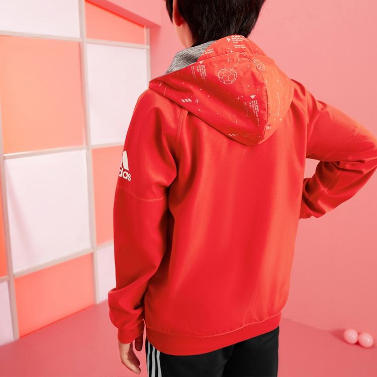adidas Куртки для начальной школы с капюшоном Умеренные FM9742