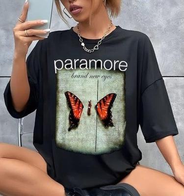 Футболка Paramore Футболка Brand New Eyes Унисекс Футболка Группы
