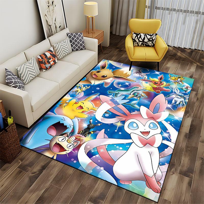 Anime Fantasy Animals Carpet suitable as a non-slip mat for the living room or bedroom sofa