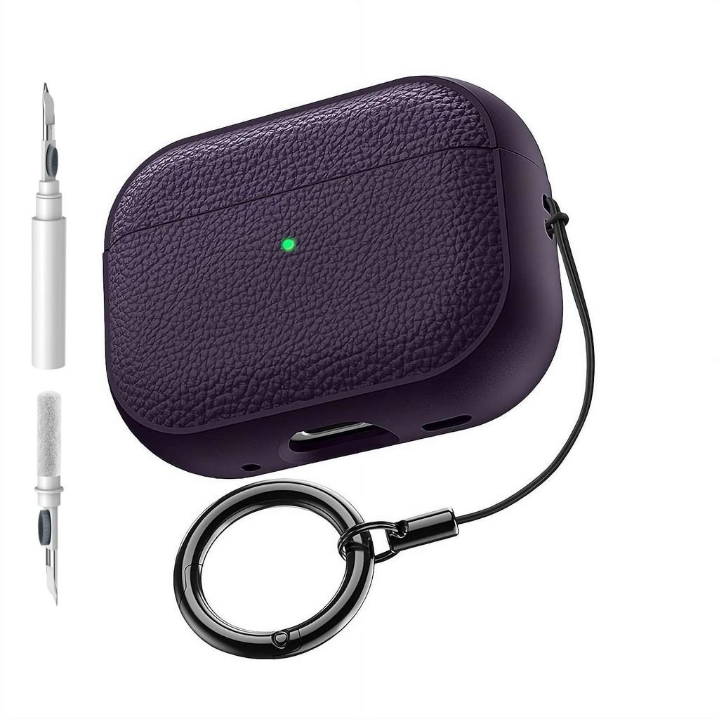 Для AirPods Pro 3 Чехол для Airpods Pro 2 Чехол 2025 Новый Защитный Чехол с Текстурой Тонкий Чехол с Петлей для Шнурка для AirPods 4