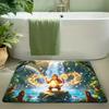 Ash & Friends Ice Cave Skating Print Non-Slip Floor Mat Doormat