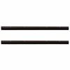 Snap on Door Brush Seals 2 pcs Brown 100 cm