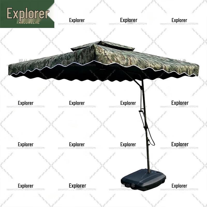 Explorer Double-Top Cantilever Patio Umbrella