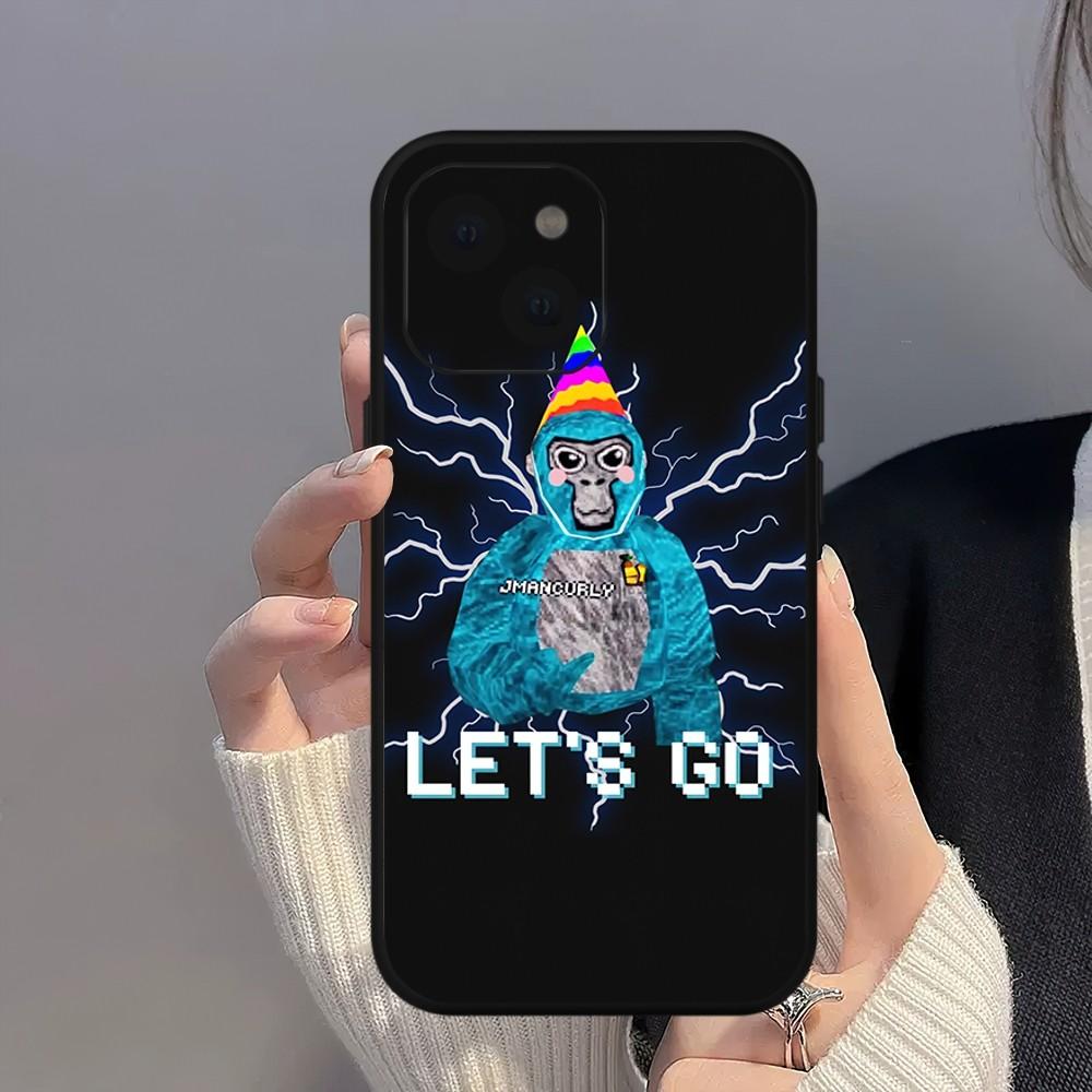Gorilla Tag Jmancurly Monke Мерч Чехол для телефона для iPhone Mini 11 12 13 14 15 16 Pro Max Plus