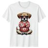 Puppy Love Dogs Valentines Day Mens T-Shirt Womens Tee Graphic Unisex Top