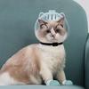 Transparent Breathable Cat Muzzle Anti-Licking Cat Mask Cover Helmet Lightweight Cat Space Hood