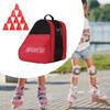 Ice Hockey Skate Storage Bag with 10 Training Cones for Outdoor Use And Oxford