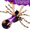 Halloween Glowing Spider Dog Costume,LED Lighting Pet Costumes, Funny  Cosplay Accessories, Unique Doggy Dress Up Party Clothes