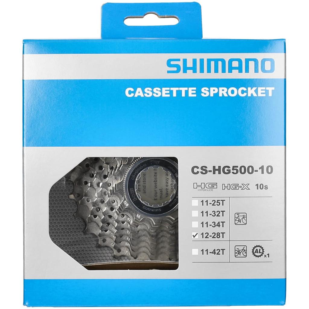 SHIMANO Звездочка кассеты 10S 2345791358 ICSHG50010228 CS-HG500 12-28T