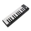 Portable MIDI Keyboard Controller Mini 25 Key USB MIDI Controller for Win 11 10 8 7 for Vista for OS X