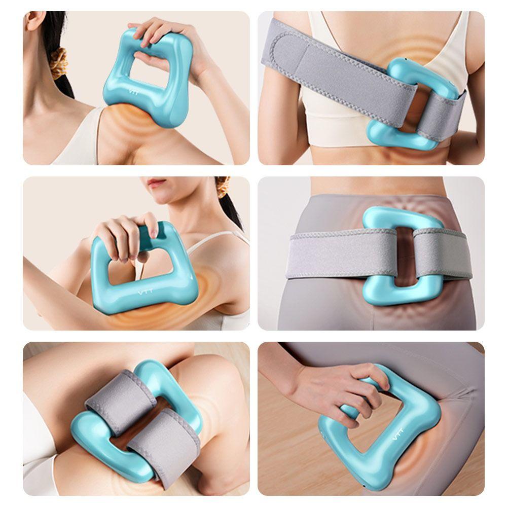 With Belt Electric Fascia Ring USB Charging Rotating Massage Belt for Body Massage Tools