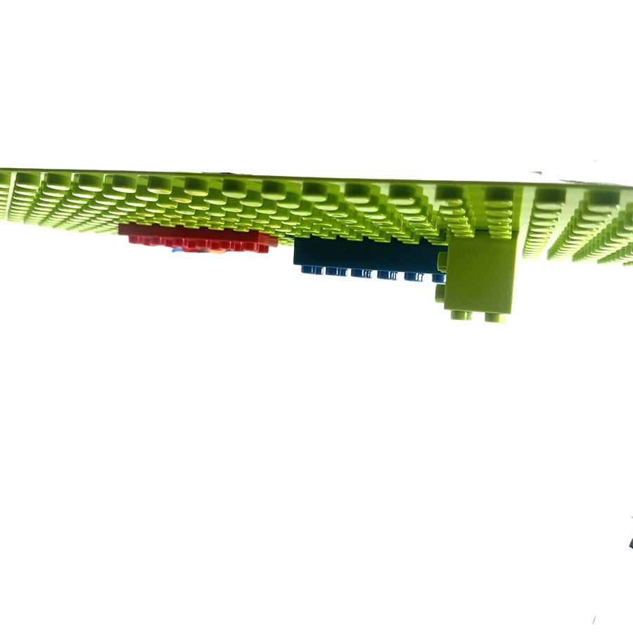 51*25,5 см Крупногабаритные строительные блоки Базовая плита Кирпичи Базовая плита DIY Развивающие игрушки для детей Кирпичная стена