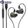 Новые спортивные наушники Проводные наушники-вкладыши с басами и проводным микрофоном