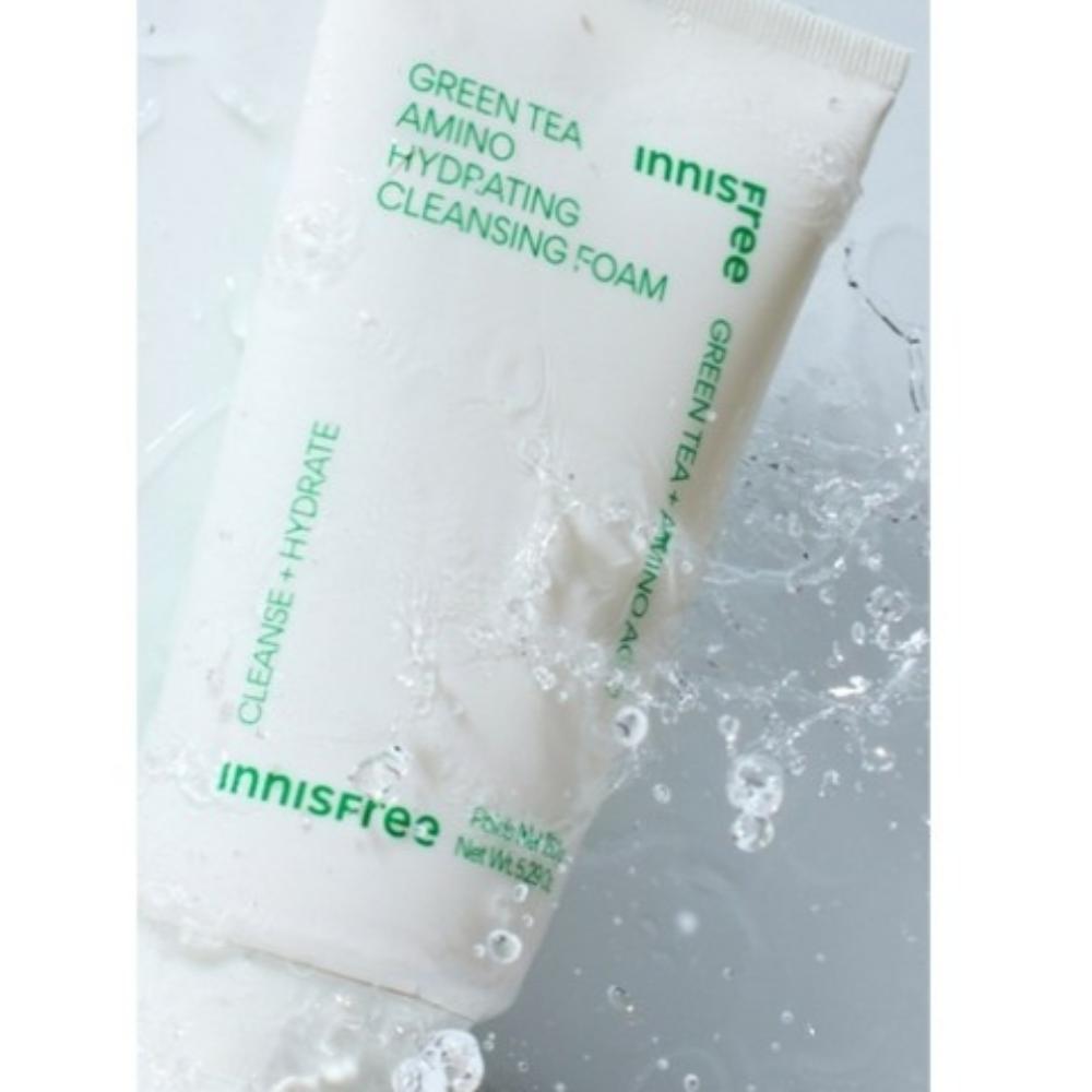 Innisfree Дуэт очищающей пенки с зеленым чаем (150 г × 2)