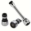 Extended Faucet Extender Spout Splash Guard Water Saver Kitchen Household Extension Shower Spray Filter