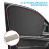 Magnetic Car Sunshade Anti-UV Curtain Car Side Window Foldable Mesh Summer Protection Privacy Sun Visor for Car Accessories