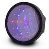 Red and Blue LED Illuminated LED Tunnel Clock