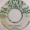 7inch Record PINCHERS - Don't Distress NONE Power House 1987 Jamaica Reggae, Ska & Dub Used