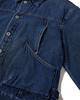 Karactor Sphinx Denim Short Trucker Jacket / Canvas Indigo