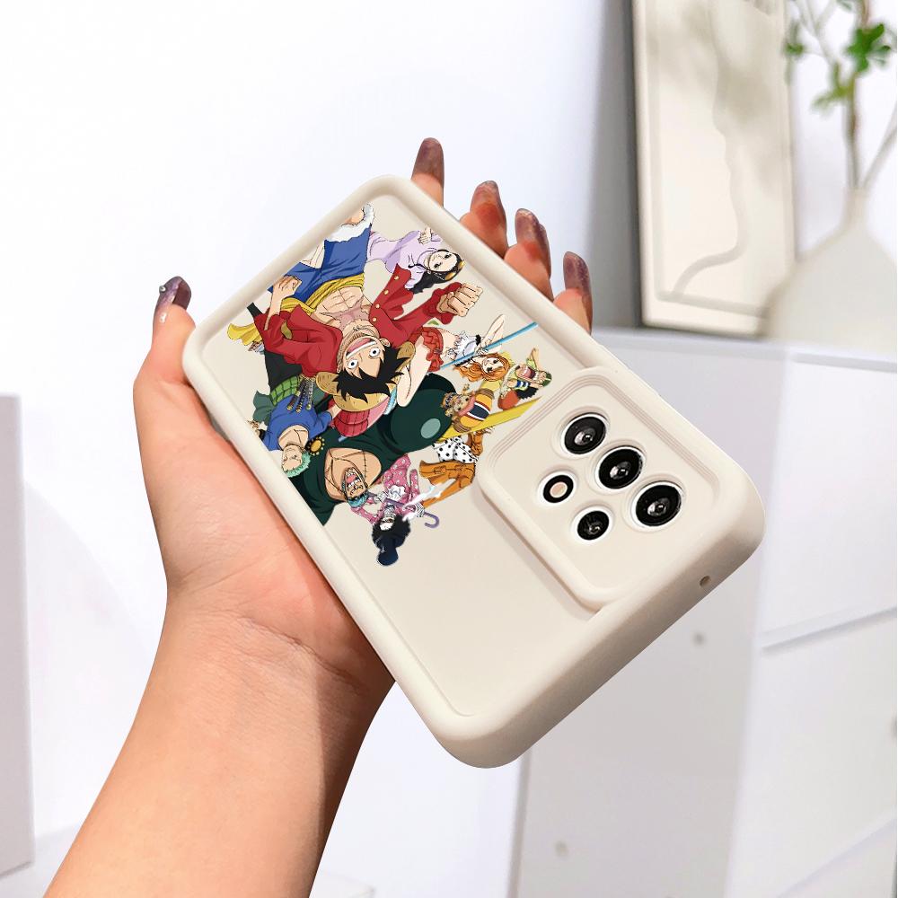 Модный квадратный чехол для телефона Luffy для Realme OPPO Reno VIVO Infinix Tecno Oneplus, полный чехол для камеры, противоударный защитный резиновый чехол