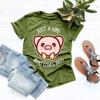 Футболка с принтом Just A Girl Loves Pigs для женщин с коротким рукавом и круглым вырезом, свободная футболка, летняя женская футболка, топы, женские рубашки