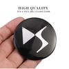 4Pcs Car Wheel Center Hub Cap Rim Cover Stickers For DS DS4S DS5 5LS DS3 DS4 DS6 DS7 DS9 WILD RUBIS SPIRIT E-Tense AutoEmblem