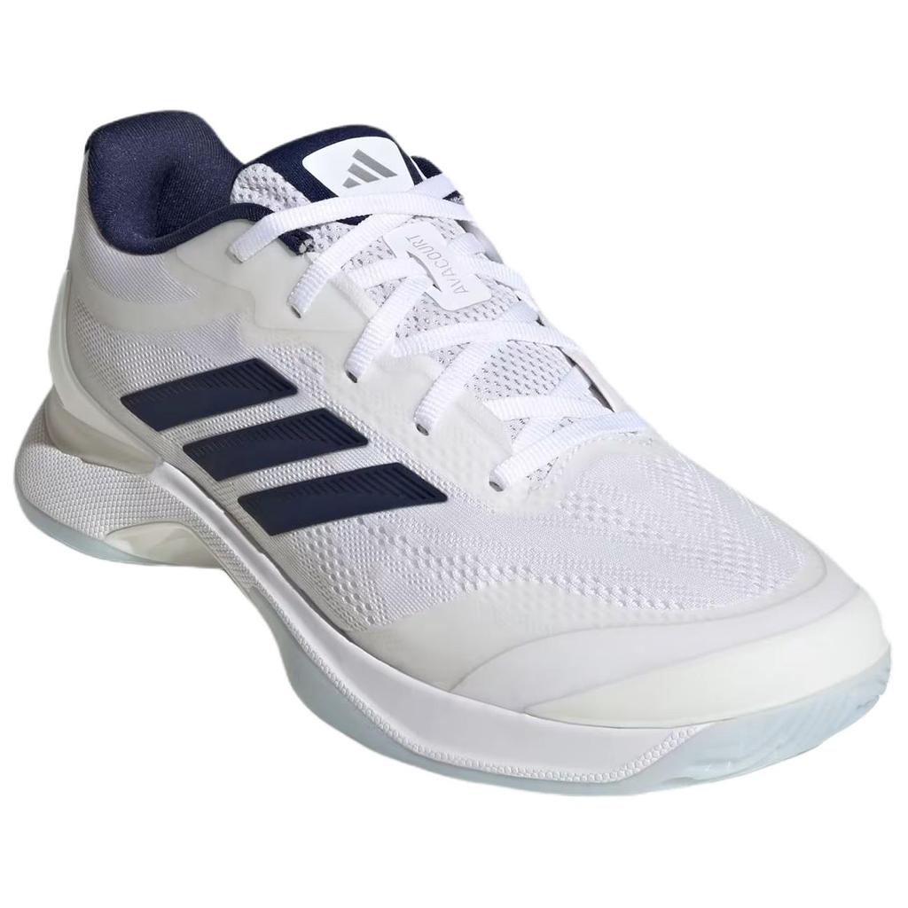 adidas Avacourt 3 Удобная посадка Упругость Дышащая Поддержка Низкие Теннисные кроссовки Женские кроссовки Белый Синий JS1942