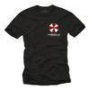 Umbrella Corporation Resident T-Shirt Mens Gents Evil Gift Black