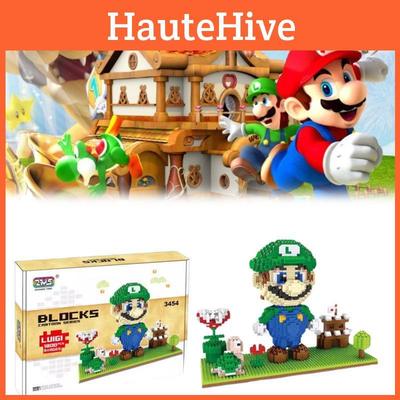 Zms 3490-3491 Сцена Мэри Китти Марио Конструктор Пазл Вставка Игрушка Подарок