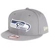 Кепка 9FIFTY - New Era - Seattle Seahawks - Серый - Регулируемая - 100% полиэстер