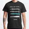 Summer Men Fashion Casual Shirts Short Sleeves Computer Science Black Tees Oversized T-shirts