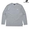 New Balance Футболка Club Nbndd11013 Gr Essential с длинным рукавом, стандартный крой, унисекс, толстовка