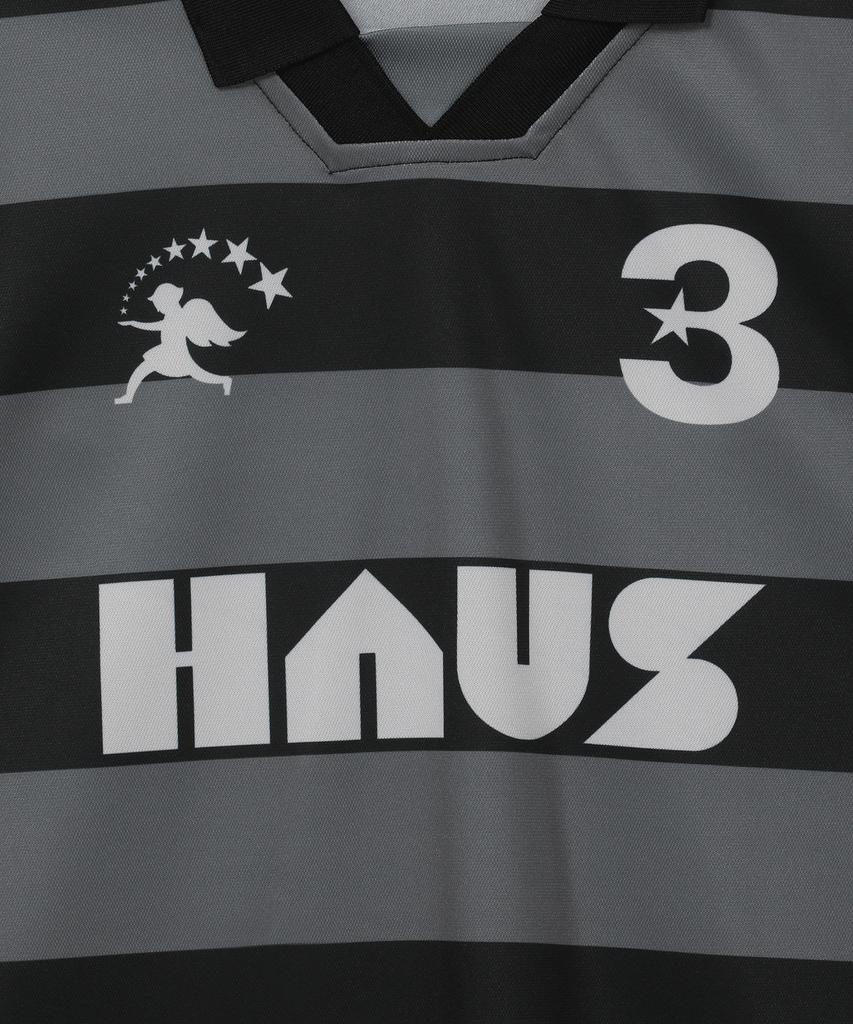 BAUF Haus Striped Jersey T-Shirt [Black]