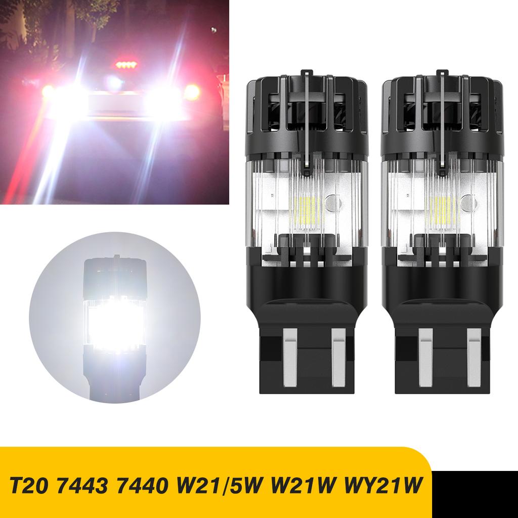 2 шт. T20 7443 Canbus Светодиодные Автомобильные Фонари WY21W 7440 Супер Светодиодные Высокое Качество Plug and Play Для Chevrolet Silverado Colorado Traverse