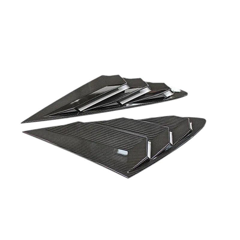 Жалюзи на заднее стекло из углеродного волокна для Hyundai Sonata 2020-2022, установка на клей