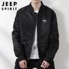 JEEP SPIRIT Men's Korean Style Stand-Collar Bomber Jacket