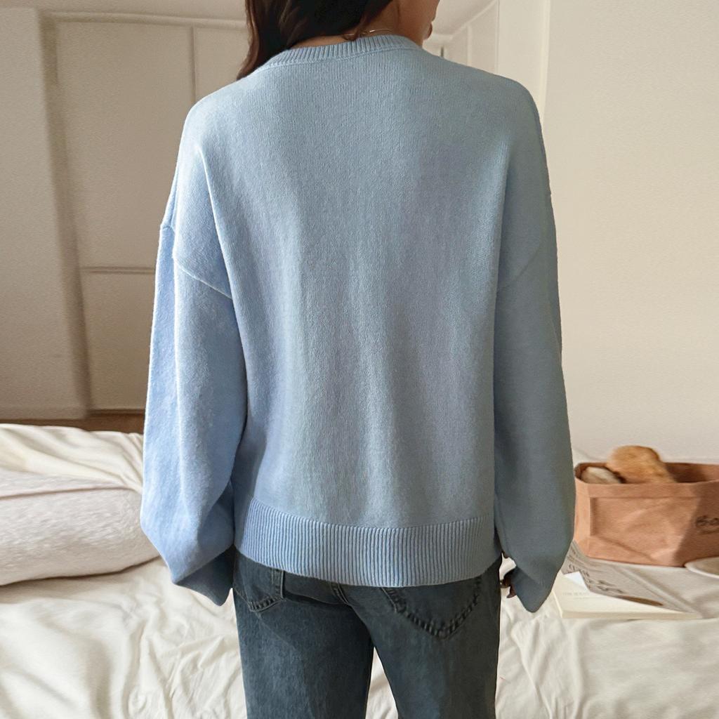 Женские топы рубашка с длинным рукавом V-образный вырез повседневная свободная футболка топы