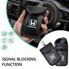 CLVRX1 Car Key Case Signal Blocker Bag RFID Shielding Pocket For Honda Civic XR-V CR-Z CRV HRV City Accord Legend Jazz RR VTi Fit